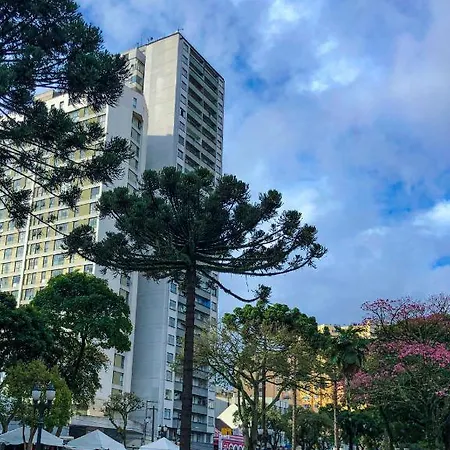 Apto Central, Com Vista Deslumbrante! Curitiba Exterior photo